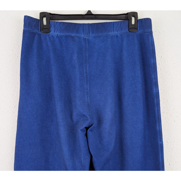 Soft Surroundings sz S Pull On Wide Leg Pants terry knit stretchy pockets 2900 - Picture 5 of 7